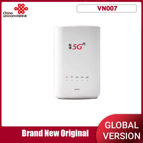 5G produit Original chine Unicom 5G CPE VN007 2.3Gbps sans fil CPE 5G NSA/SA NR n1/n3/n8/n20/n21/n77/n78/n79 4G LTE ► Photo 1/6