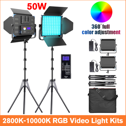 Sokani X50 RGB Led Video Light Photography Lighting 2800K-10000K Photo Studio/Lights/LED Panel Light/for Photos/for photography ► Photo 1/6