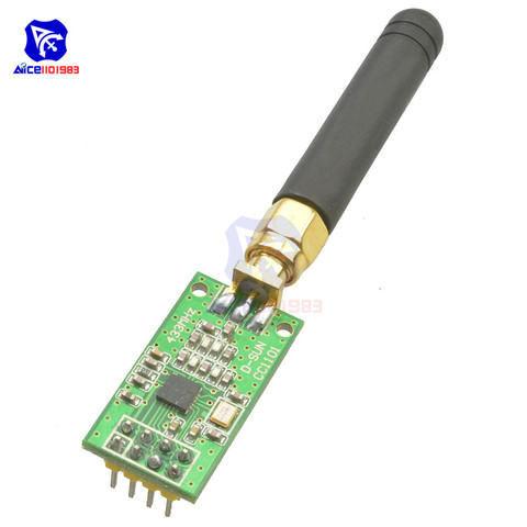 diymore CC1101 433MHz Wireless Receiver Transmitter Module with SMA Antenna Wireless Transceiver Module for Arduino ► Photo 1/6