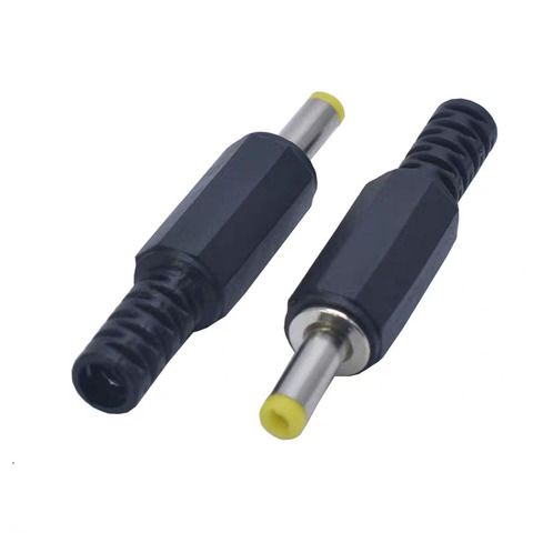 10pcs 4 x 1.7 mm DC Power Male Plug Connector Adapter Plastic Handle Yellow Head ► Photo 1/2