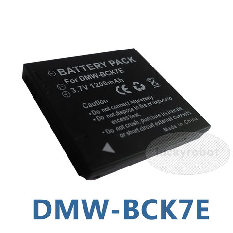 Battery DMW-BCK7E for Panasonic Lumix DMC-S3 DMC-S5 DMC-SZ1 DMC-SZ02 DMC-SZ5 DMC-SZ7 DMC-S3, S5, SZ1, SZ5 ► Photo 1/3