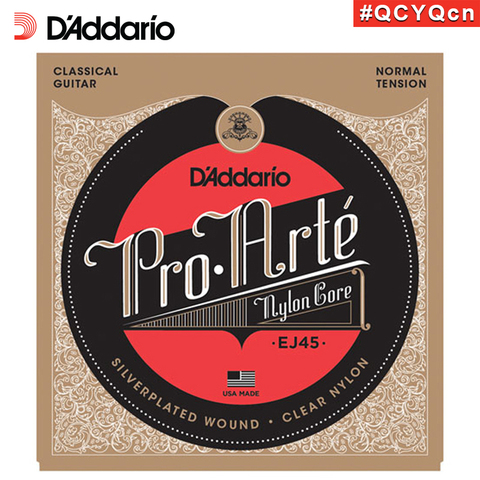D'Addario Daddario EJ45 American Made Pro-Arte Nylon Classical Guitar Strings, Normal Tension ► Photo 1/4