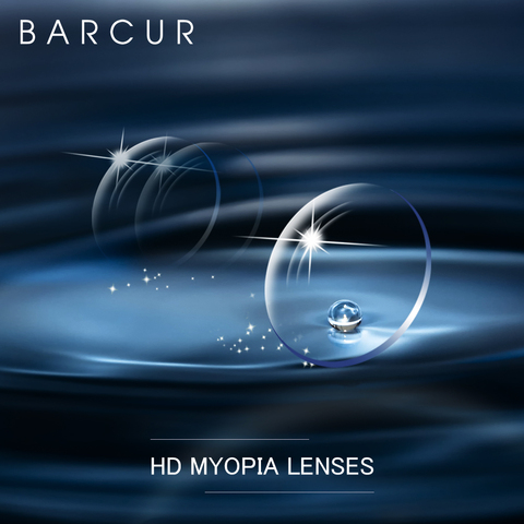 BARCUR Anti Blue 1.56 1.61 1.67 1.74 Prescription CR-39 Resin Aspheric Glasses Lens Myopia Hyperropia Optical Lens ► Photo 1/6