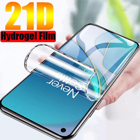 30D Hydrogel Film For OnePlus Nord 7T 8 Pro Full Cover Soft TPU Screen Protector For OnePlus 7T Pro 5T 8T 8 Transparent No Glass ► Photo 1/6