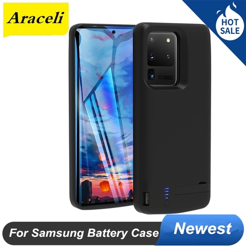 10000 Mah For Samsung Galaxy S8 Plus S9 S10 S10e Note 8 9 10 S20 S20 + Plus S20 Ultra Battery Case Phone Power Case Bank Charger ► Photo 1/6