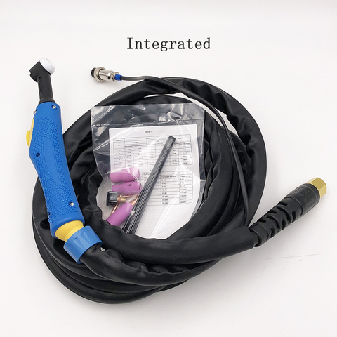 Free shipping from Russia TIG9 TIG-9 WP-9  WP9 Tig Integrated torch Air Cooled Argon Arc Welding Torch 4M ► Photo 1/6