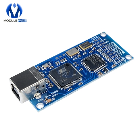 ATSAM3U1C XC2C64A DU1 USB to IIS Digital Interface DAC Decoder Board Support DSD512 32bit 384K I2S DSD Output for Amanero ► Photo 1/1