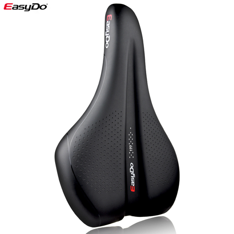 Easydo Bicycle Cycling Seat Saddle MTB Road Bike Saddles Mountain Bike Racing Saddle PU Breathable Soft Seat Cushion ► Photo 1/5