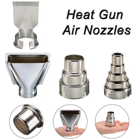 4Pcs Heat Gun Air Nozzles Hot Air Gun Hair Dryer Soldering Hairdryer Gun Electric Kit Accessories Industrial Tool ► Photo 1/6