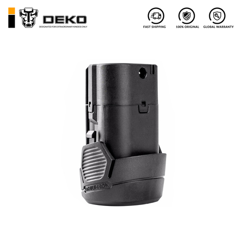 DEKO 10.8V Cordless Drill Lithium Battery ► Photo 1/2