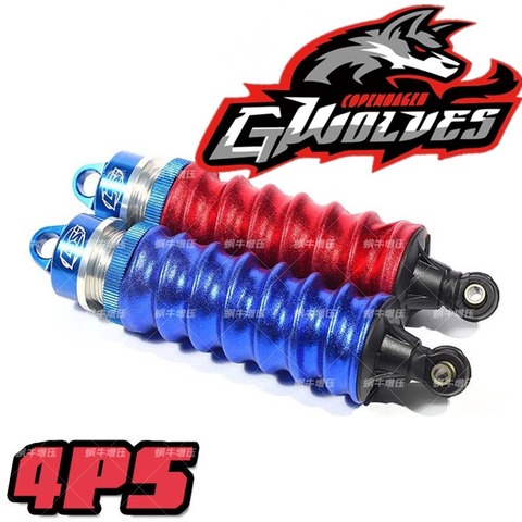 GWOLVES shock absorber cover shock absorption cover dust-proof 1/8 off road car Truck buggy Monster RC car parts for hsp Hpi   ► Photo 1/3