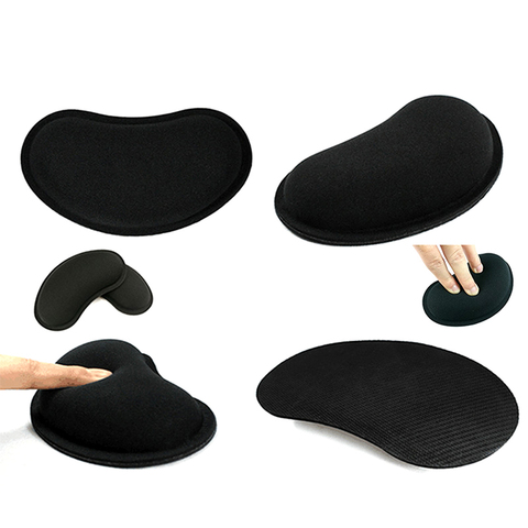 135*80*25mm Memory Foam Mouse Pillow Wrist Rest Mouse Pad Wireless Massage Mat Keyboard  Black ► Photo 1/6