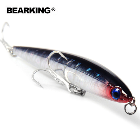 Retail 2017 good fishing lures minnow,quality professional baits 12.5cm/28g,bearking HOT MODEL penceilbait crankbait sinking ► Photo 1/6