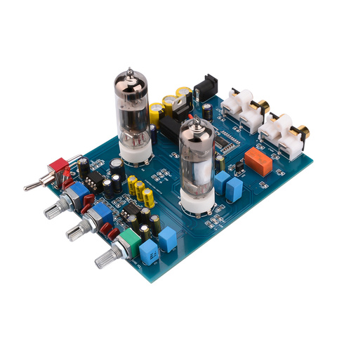 AIYIMA 6j5 Vacuum Tube Preamp Amplifier Bluetooth 4.2 Tone Board Stereo Preamplifier Board With JRC5532 For DIY Home Theater ► Photo 1/1