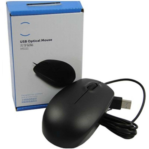 For Dell MS111USB wired mouse notebook desktop office mouse computer accessories usb wired mouse ► Photo 1/6