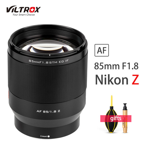 Viltrox 85mm f1.8 STM AF Lens for Nikon Z mount Camera full frame Auto Focus fixed Lens for Nikon Z5 Z6 Z7 Z50 Z7II Z6II Cameras ► Photo 1/3