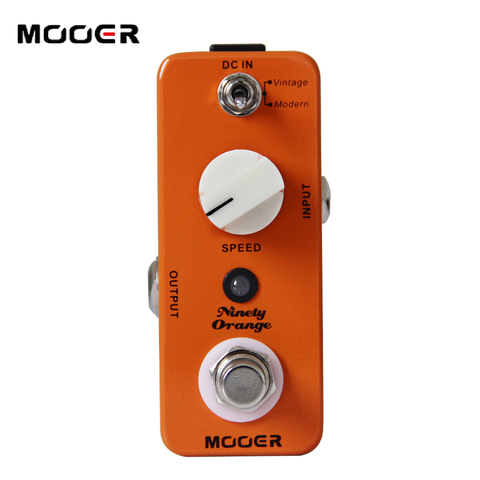 Mooer Ninety Orange Phaser Pedal Guitar Effects Full Analog Circuit Vintage/Modern Modes True Bypass Guitar Accessories ► Photo 1/6