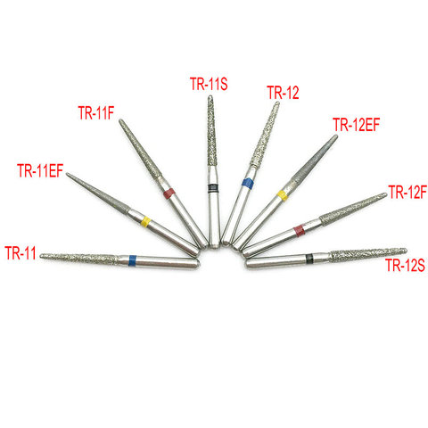 100pcs Dental FG Diamond Polishers Dental Teeth Polishing burs for High Speed Handpiece TR Series Dia-burs ► Photo 1/6