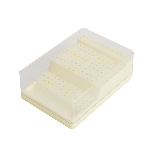 168 Holes Plastic Dental Burs Box Dental Bur Sterilizer Block Holder Autoclave Case Disinfection Box Dentistry Supplies ► Photo 1/6