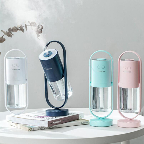 200ml Magic Shadow USB Air Humidifier with LED Lights Ultrasonic Aroma Diffuser Mist Maker Mini Office Air Purifier ► Photo 1/6