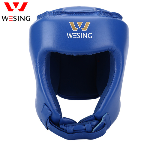 Wesing IFMA Approved Muay Thai Competition Head Guard Protection Head Training Sparring Helmet ► Photo 1/6