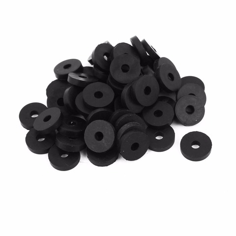 Uxcell Hot Sale 50pcs 3Sizes 11mm 13mm 16mm OD O-Ring Hose Gasket Flat Rubber Washer Lot for Faucet Grommet Black ► Photo 1/5