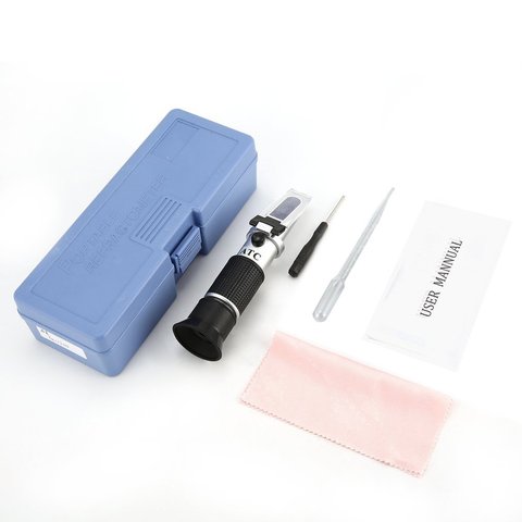 Handheld Refractometer Adblue Ethylene Glycol Antifreeze Battery Fluid Content Coolant Cleaner Meter Mini ATC Measuring Tester ► Photo 1/6