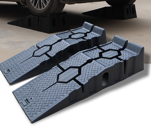 Car maintenance bracket non-slip plastic car repair tool durable and strong slope ladder change oil ramp ► Photo 1/3