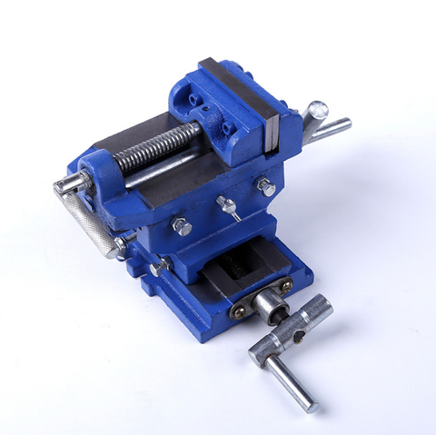 3 inch cross pliers bench vise drilling machine milling machine two-way mobile vise fixture table ► Photo 1/2