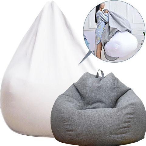 Lazy bean bag sofa custom all sizes inner bag cover without filler lining padded toy bean bag inner bag chair cover ► Photo 1/6