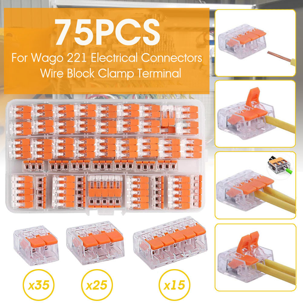 WAGO TYPE ELECTRICAL CONNECTORS