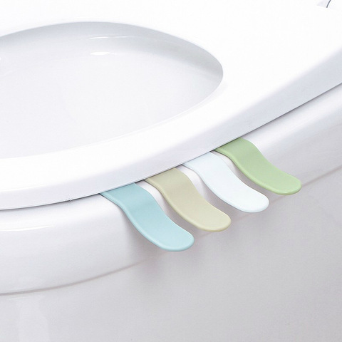Portable Foldable Toilet Seat Cover Lifter Sanitary Closestool Cover Lift Handle For Travel Home Bathroom Toilet Accessories ► Photo 1/4