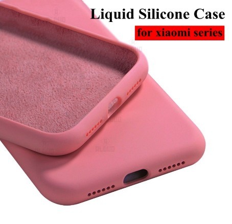 Original Liquid Silicone Case For Redmi Note 9S 8 7A 6 5 9A For Xiaomi Mi Note7 Lite 8T Pro 9A NOTE8 7Pro Luxury Back Cover ► Photo 1/6