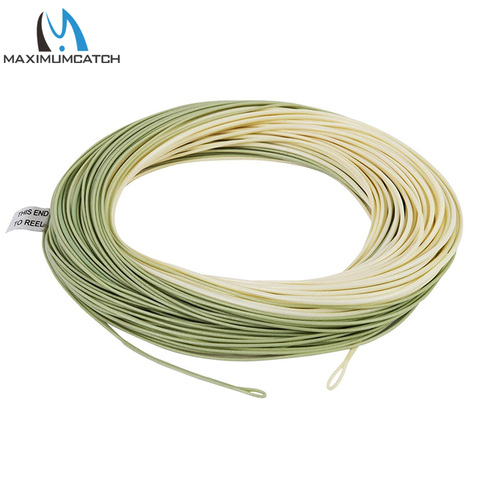 Maximumcatch 90FT 4-6WT Real Trout LT Fly Line Weight Forward Floating Double Colors With Welded Loop Fly Fishing Line ► Photo 1/6