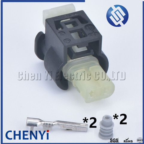 1 set 2 pin car sealed waterproof auto connector female fuel injector connector 805-120-522 sensor connector electric plug ► Photo 1/5