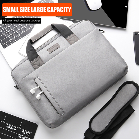 Laptop Bag Case for Macbook Air Pro Retina 13 14 15 Laptop Sleeve 15.6 Notebook Bag For Dell Acer Asus HP Business Women Handbag ► Photo 1/6