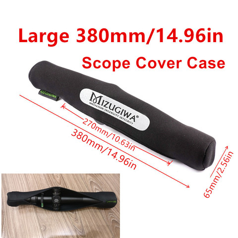 Rifle Scope Covers 340mm / 380mm Gun Rifle Hunting Accessories Riflescope Neoprene Protect Scope Cover Caza Riflescope Cover Gun ► Photo 1/6