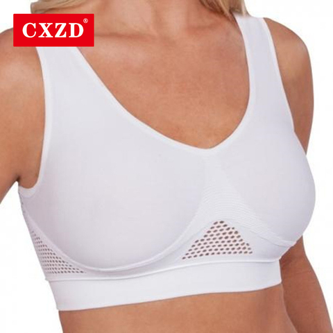 CXZD  2022 New Women's Sports Bra Top Gym Running Fitness Breathable Underwear Female hollow out Sport Bras ► Photo 1/6