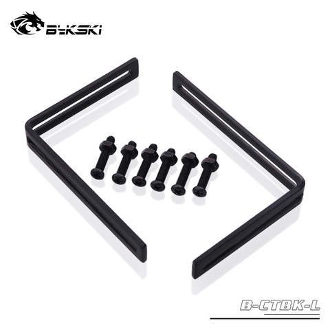 Bykski water tank bracket / Radiator Bracket Computer Accessories Fitting / Black Iron Bracket to help tank fixing ► Photo 1/4