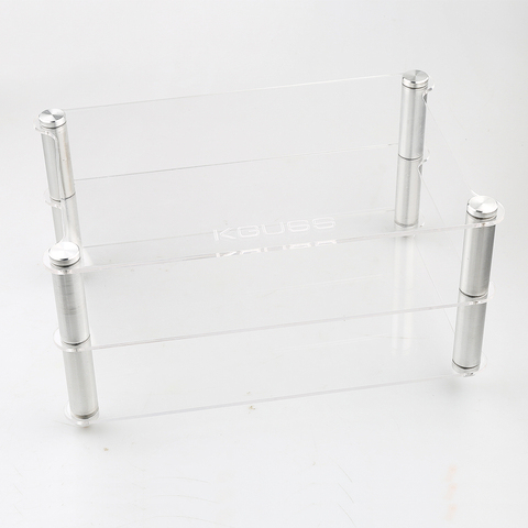 KGUSS ES8 Exquisite acrylic frame HIFI amplifier amp decoder frame rack transparent equipment ► Photo 1/5