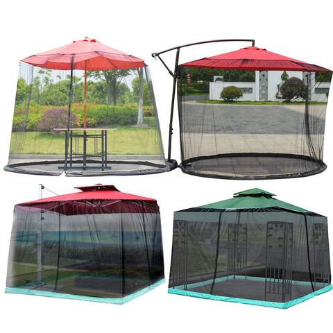 Outdoor Mosquito Net Patio Umbrella Cover Mosquito Netting Screen UV Resistant Mosquito Netting For Outdoor Yard Camping ► Photo 1/6