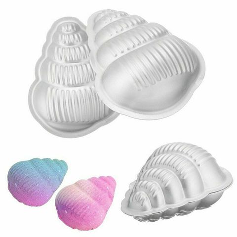 2pcs Aluminum Alloy Bath Bombs Mold Bath Salt Bomb Mold 3D Ball Sphere Shape DIY Bathing Tool Accessories ► Photo 1/6