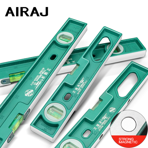 AIRAJ Level Multi-model Horizontal High-precision Household Water Level with Magnetic Solid Cast Aluminum Multi-function ► Photo 1/6