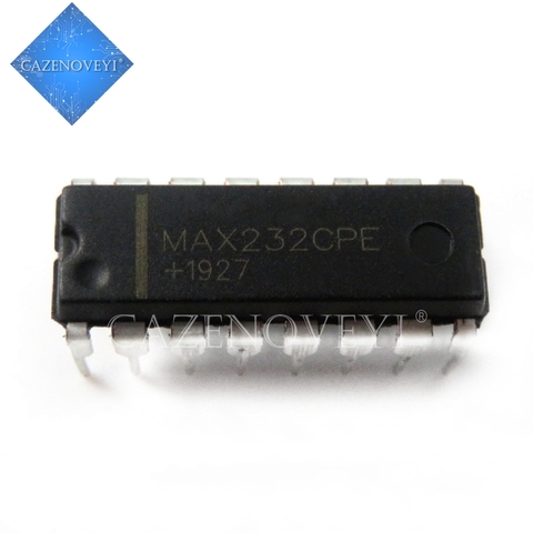 10pcs/lot MAX232CPE MAX232 MAX202CPE  MAX202 2DVR/2RCVR RS232 5V 16-DIP In Stock ► Photo 1/2