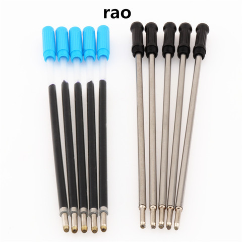 High quality 028 Blue Black ink Refill Ballpoint pen Finance Student Office Stationery school supplies gel ink pen refills ► Photo 1/6