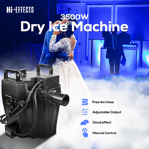 3500W dry ice fog machine low lying smoke machine party wedding concert performance stage effect equipment dry ice machine ► Photo 1/6