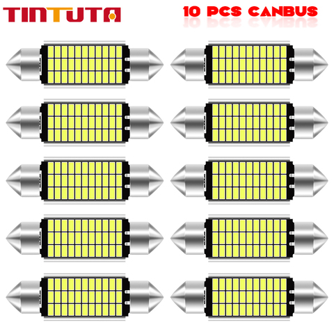 Festoon 31mm 36mm 39mm 41mm High Quality Super Bright LED Bulb C5W C10W Car License Plate Light Auto Interior Reading Dome Lamp ► Photo 1/6