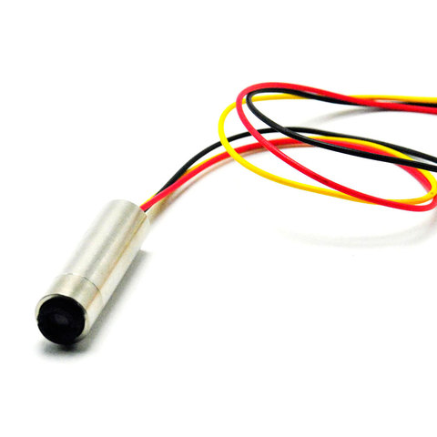 5VDC 980nm 30mW Infrared IR Laser Diode Module Focus Dot Head w/TTL 0-15KHz 12mmx30mm ► Photo 1/6