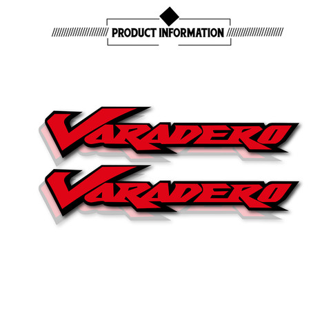 Motorcycle bicycle modern car reflective waterproof sticker tank luggage helmet LOGO MOTO sticker for Honda VARADERO 125 1000 ► Photo 1/3