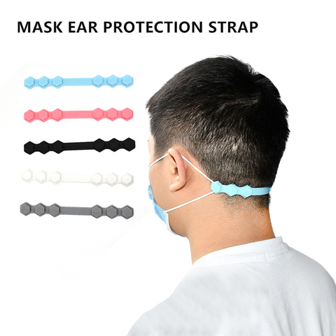 Adjustable Face Mask Lanyard Anti-lost Anti-drop Convenient Holder Rope Halter Ropes Masks Cover Hook Mask Hanging Neck Rope ► Photo 1/1